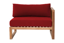 Venice Teak Outdoor Right Arm Chair. Sunbrella Cushion
