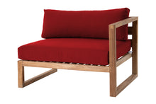 Venice Teak Outdoor Right Arm Chair. Sunbrella Cushion