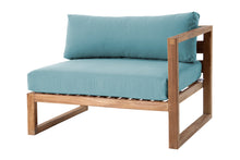 Venice Teak Outdoor Right Arm Chair. Sunbrella Cushion