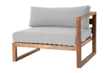 Venice Teak Outdoor Right Arm Chair. Sunbrella Cushion