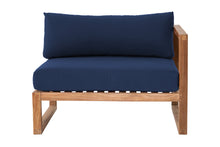 Venice Teak Outdoor Right Arm Chair. Sunbrella Cushion