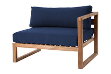 Venice Teak Outdoor Right Arm Chair. Sunbrella Cushion