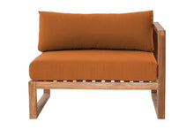 Venice Teak Outdoor Right Arm Chair. Sunbrella Cushion