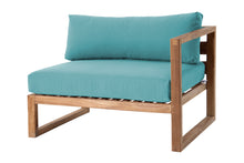 Venice Teak Outdoor Right Arm Chair. Sunbrella Cushion