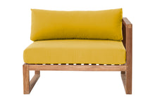 Venice Teak Outdoor Right Arm Chair. Sunbrella Cushion