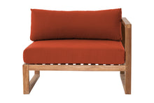 Venice Teak Outdoor Right Arm Chair. Sunbrella Cushion
