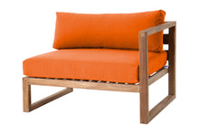 Venice Teak Outdoor Right Arm Chair. Sunbrella Cushion