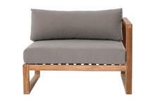 Venice Teak Outdoor Right Arm Chair. Sunbrella Cushion