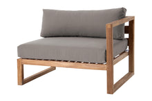 Venice Teak Outdoor Right Arm Chair. Sunbrella Cushion
