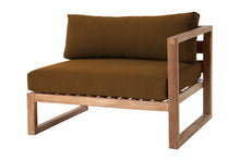 Venice Teak Outdoor Right Arm Chair. Sunbrella Cushion