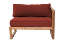Venice Teak Outdoor Right Arm Chair. Sunbrella Cushion