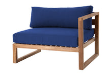 Venice Teak Outdoor Right Arm Chair. Sunbrella Cushion