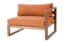 Venice Teak Outdoor Right Arm Chair. Sunbrella Cushion