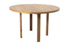 Venice 72" Round Teak Outdoor Dining Table