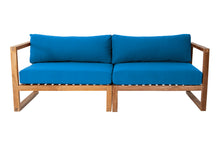 Venice Teak Outdoor Sofa. Sunbrella Cushion