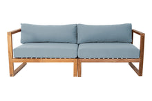 Venice Teak Outdoor Sofa. Sunbrella Cushion
