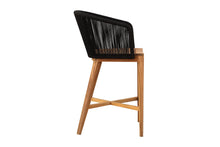 Westlake Rope & Teak Outdoor Bar Stool