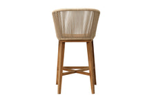 Westlake Rope & Teak Outdoor Bar Stool