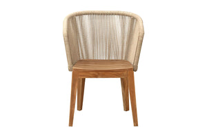 Westlake Rope & Teak Outdoor Dining Chair