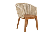 Set of 2 Westlake Rope & Teak Outdoor Dining Chair