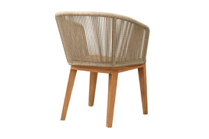 Westlake Rope & Teak Outdoor Dining Chair