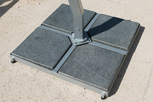 Bambrella 264lb Granite Base System for Santa Ana and Sirocco Side Wind