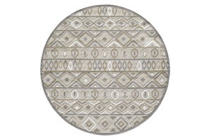 KAS Calla Aztec Round Indoor/Outdoor Rug