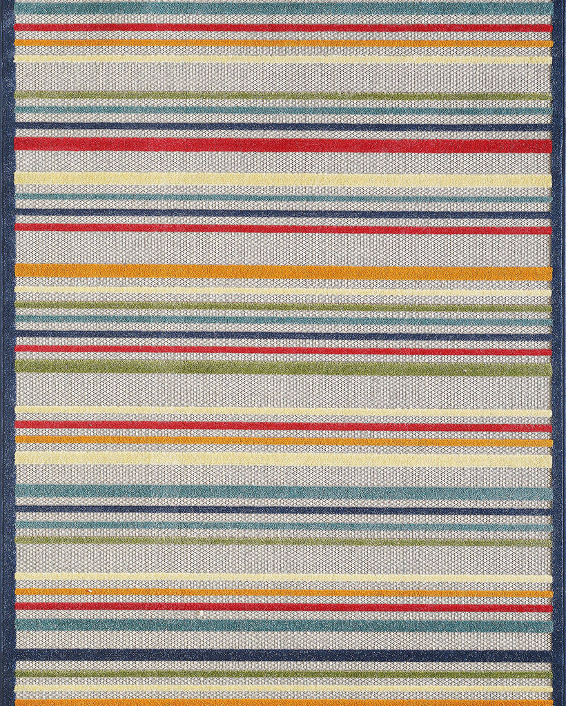 Kas Round Rugs KAS Calla Stripes Round Indoor/Outdoor Rug – Willow Creek Designs