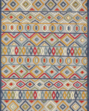 KAS Calla Aztec Round Indoor/Outdoor Rug