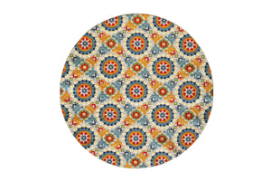 KAS Calla Manor Round Indoor/Outdoor Rug