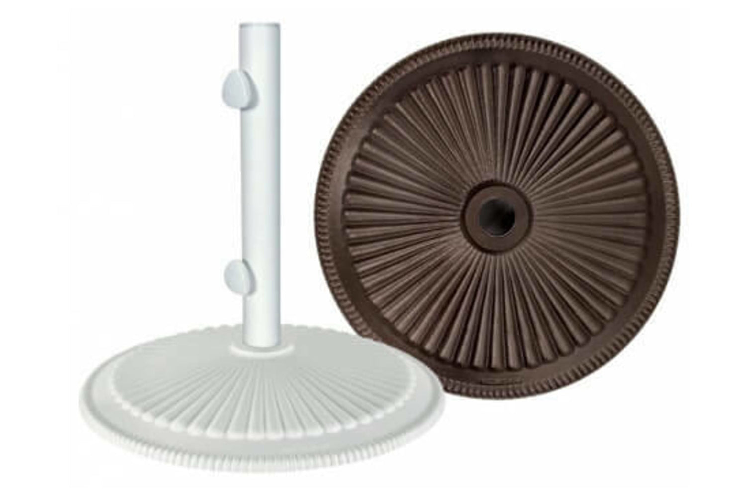 Treasure Garden Cast Iron Classic Umbrella Base Anthracite