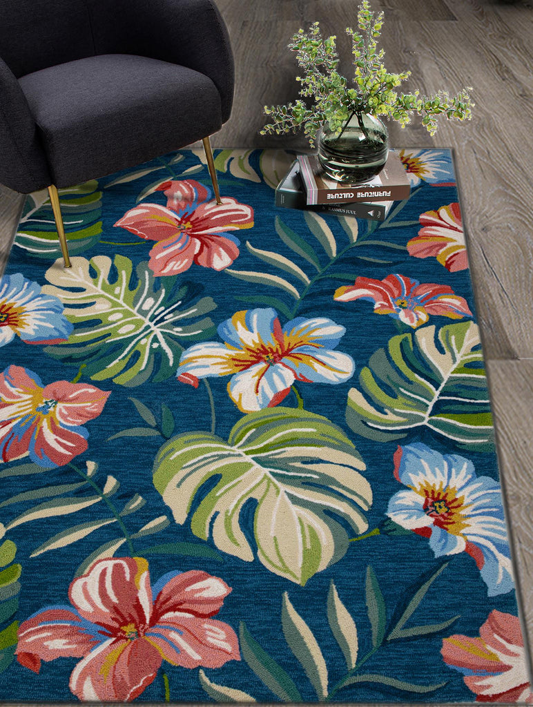 KAS Harbor Tropical Indoor/Outdoor Rug – Willow Creek Designs