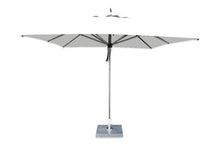Bambrella Square Hurricane Aluminum Pulley Lift No Tilt Umbrella