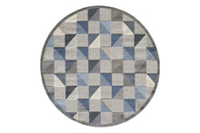 KAS Calla Scope Round Indoor/Outdoor Rug