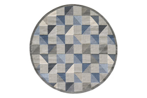 KAS Calla Scope Round Indoor/Outdoor Rug