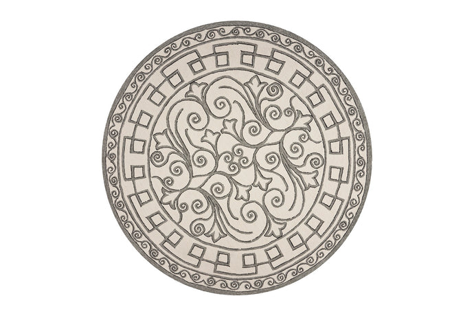 KAS Harbor Irongate Round Indoor/Outdoor Rug
