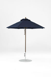 7.5' Monterey Pulley Lift Fiberglass Market Umbrella