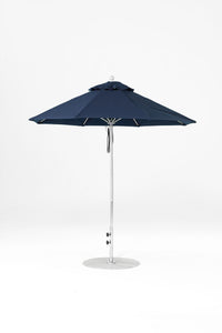 7.5' Monterey Pulley Lift Fiberglass Market Umbrella