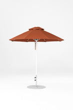 7.5' Monterey Pulley Lift Fiberglass Market Umbrella