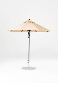 7.5' Monterey Pulley Lift Fiberglass Market Umbrella