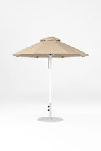 7.5' Monterey Pulley Lift Fiberglass Market Umbrella
