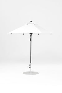 7.5' Monterey Pulley Lift Fiberglass Market Umbrella