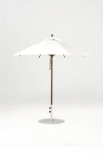 7.5' Monterey Pulley Lift Fiberglass Market Umbrella