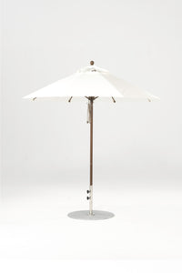 7.5' Monterey Pulley Lift Fiberglass Market Umbrella