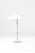7.5' Monterey Pulley Lift Fiberglass Market Umbrella