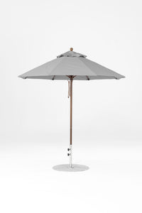 7.5' Monterey Pulley Lift Fiberglass Market Umbrella