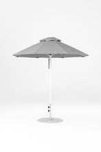 7.5' Monterey Pulley Lift Fiberglass Market Umbrella