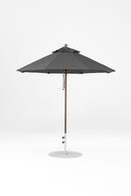7.5' Monterey Pulley Lift Fiberglass Market Umbrella
