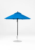 7.5' Monterey Pulley Lift Fiberglass Market Umbrella