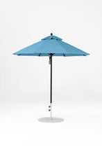 7.5' Monterey Pulley Lift Fiberglass Market Umbrella